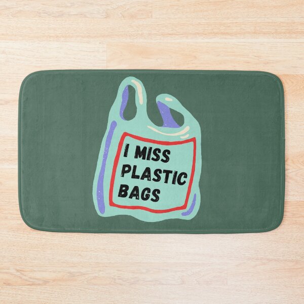 Item preview, I Miss Plastic Bags, NJ designed and sold by AlpacaSmokes.