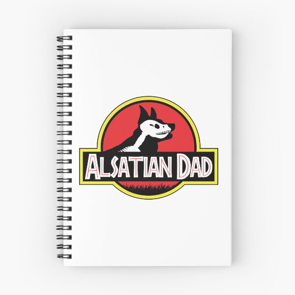 Item preview, (For Bright Background) Jurassic German Shepherd Dad designed and sold by More Cute Dogs.