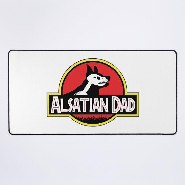 Item preview, (For Bright Background) Jurassic German Shepherd Dad designed and sold by More Cute Dogs.