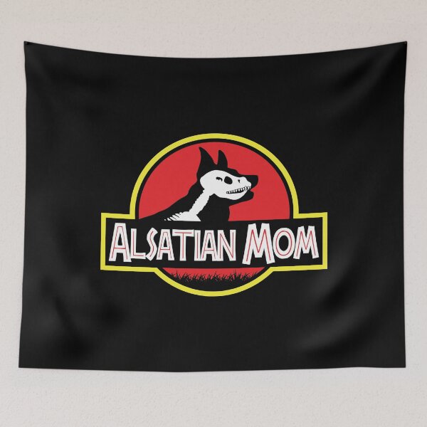 Item preview, (For Dark Background) Jurassic German Shepherd Mom designed and sold by More Cute Dogs.