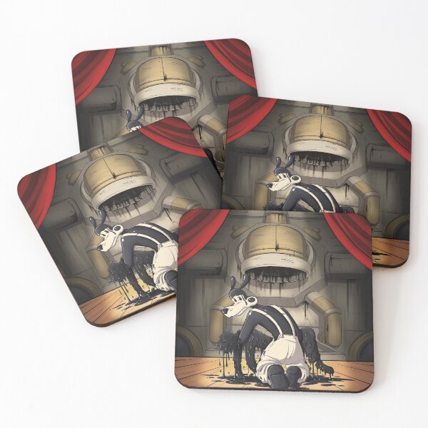 Aperçu de l'œuvre bendy et la machine à encre créée et vendue par kitchellpostle.