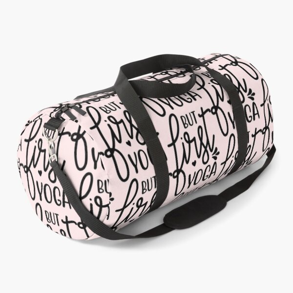 Item preview, Yoga Quote But First Yoga Motivational Saying designed and sold by SoccaTamam.