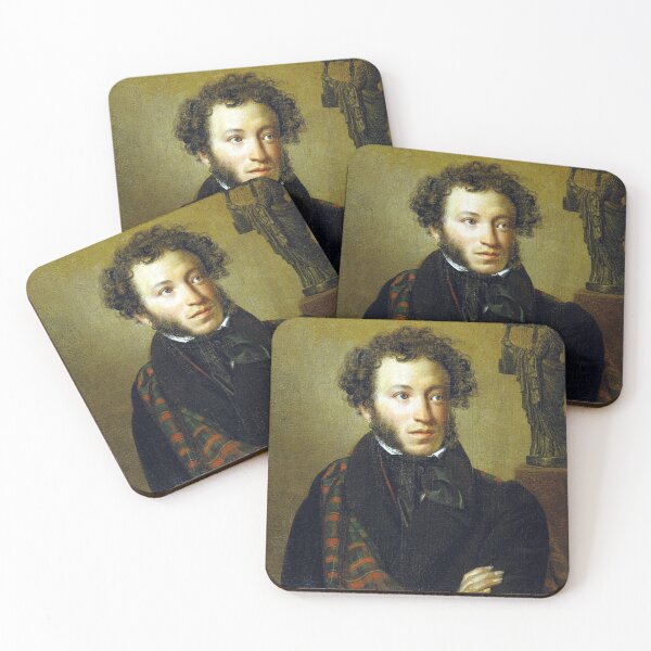 Item preview, Alexander Pushkin Portrait designed and sold by CrankyOldDude.