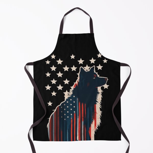 Item preview, US flag and dog designed and sold by Zaolta.