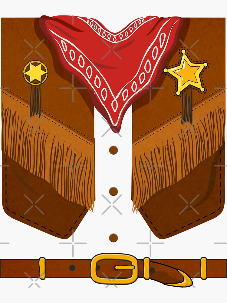 Kinder Western Weste Mit Fransen - Cowboy Cowgirl Kostüm Für Karneval & Halloween