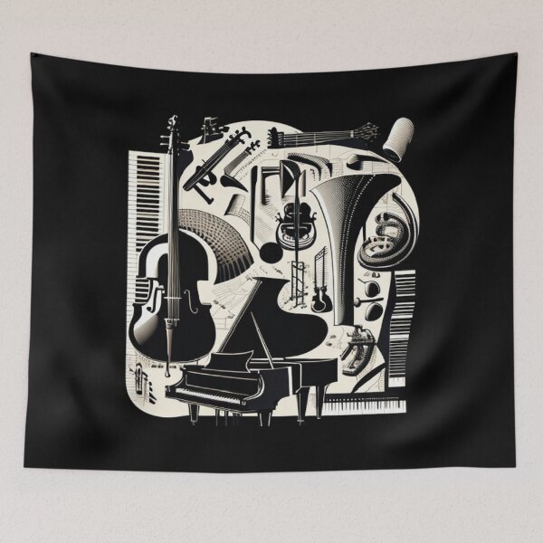 Item preview, The Music Mosaic designed and sold by Diamaber.