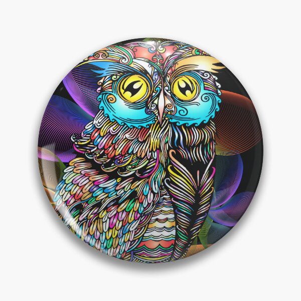 Item preview, Magical Abstract Owl designed and sold by LoneAngel.