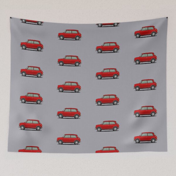 Item preview, Morris mini Minor Single Illustration  designed and sold by RJWautographics.