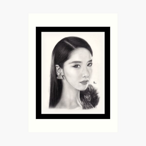 Girls' Generation Yoona Im Art Print