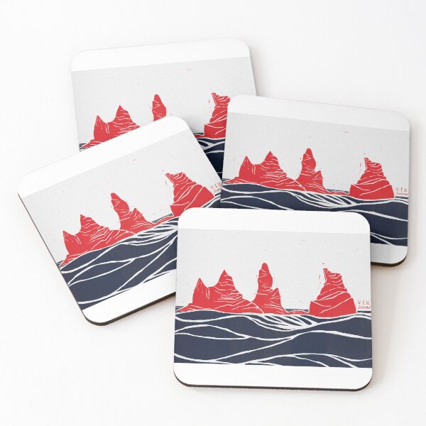 Item preview, Reynisdrangar (Red) designed and sold by fjaracreative.