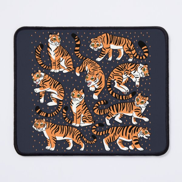 Item preview, Cute cartoon tigers pattern designed and sold by Yarafantasyart.