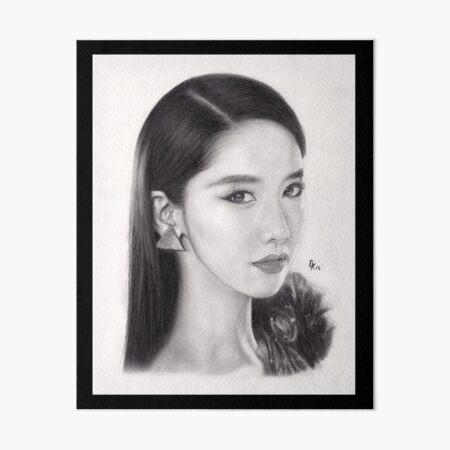 Girls' Generation Yoona Im Art Board Print