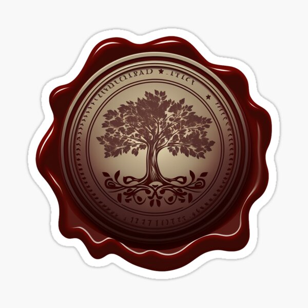 Tree of Life Wax Seal - Fantasy Customizable Tree of Life Wax Seal Stamp