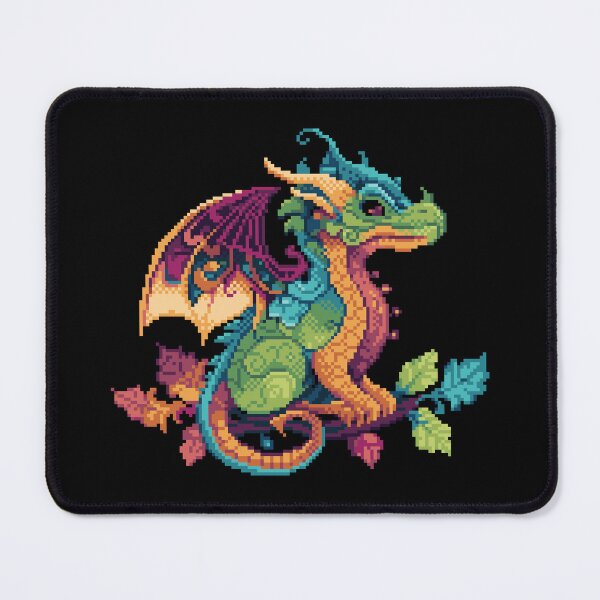 Item preview, Pixel Art Nature Dragon designed and sold by Humbugle.