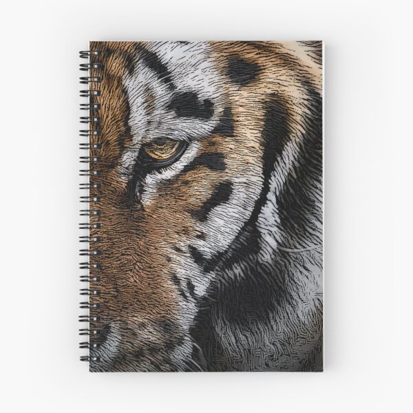 Item preview, Fierce Tiger Gazing Portrait designed and sold by OnigiriDoctor.