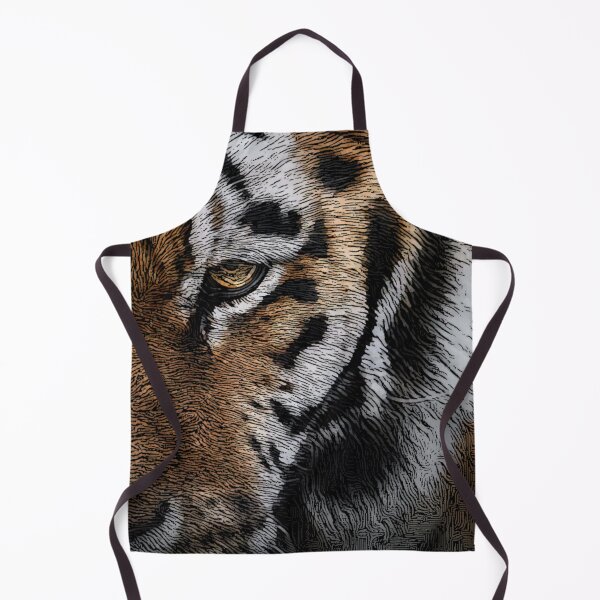 Item preview, Fierce Tiger Gazing Portrait designed and sold by OnigiriDoctor.