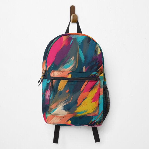 Item preview, Colorful brush strokes pattern designed and sold by Kenneth Heiss.