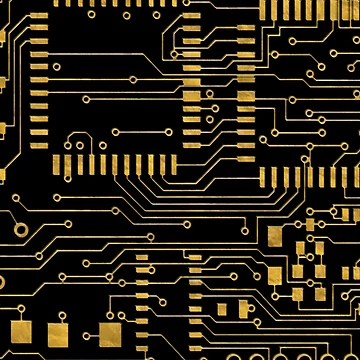 Artwork thumbnail, Computer Circuit Board  by CroDesign