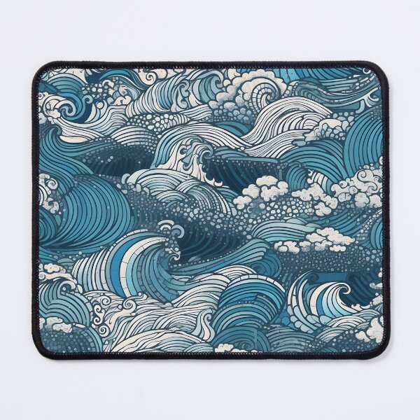 Item preview, Beautiful Ocean waves pattern designed and sold by Kenneth Heiss.