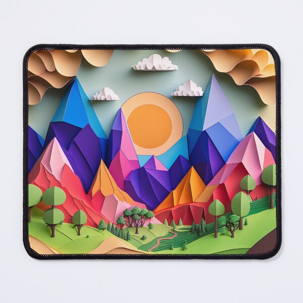 Item preview, Embrace Nature's Beauty with our Serene Mountain Sunset Artwork designed and sold by TVBArchive.