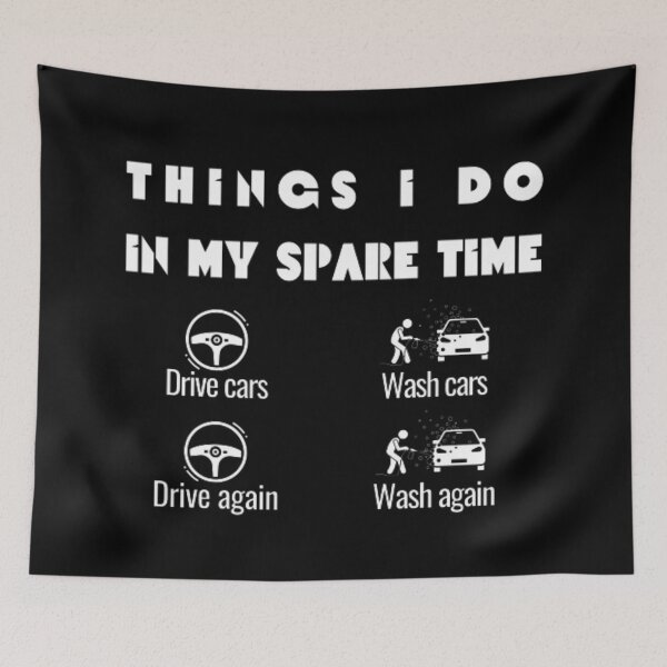 Item preview, Things I do in my spare time car Gift for car lovers car lover car enthusiast  designed and sold by TeePassion.