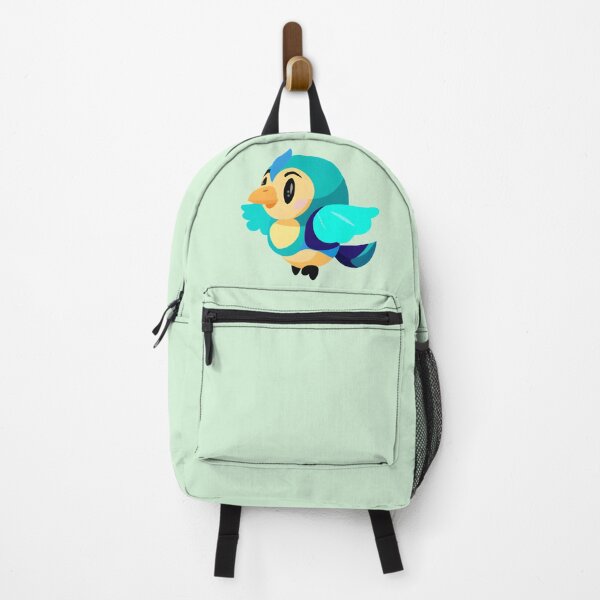 Item preview, Tropical Blue Bird: A Cute Kawaii Design designed and sold by NathalieRached.