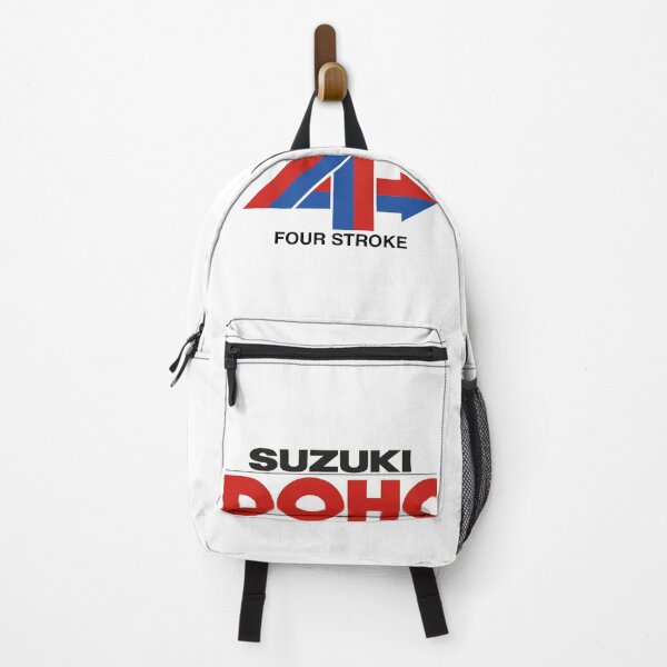 Item preview, Classic Suzuki DOHC fours stroke logo used for the first generations of 4 strokes. designed and sold by Hecksploitation.