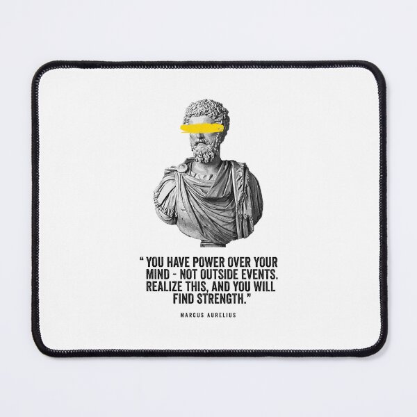 Item preview, Copy of Marcus Aurelius Antoninus Art | You Have Power Over Your Mind | Stoic Philosophy | Marcus Aurelius  designed and sold by HustleArtShop.