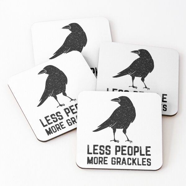 Item preview, Blackbird Grackle Bird Design for Birdwatcher designed and sold by mikkashirts.