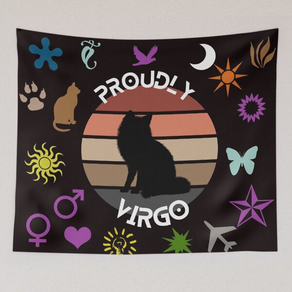 Item preview, Proud Virgo astrologic horoscope  designed and sold by Fermart.