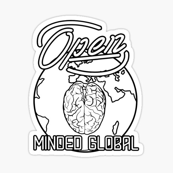 Item preview, OpenMindedGlobal Original Outline  designed and sold by DeonDaGreaze.