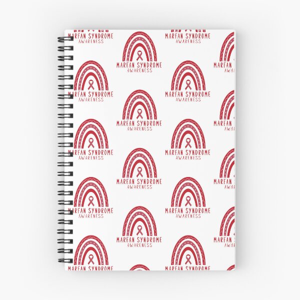 Item preview, Marfan Syndrome MFS Red Rainbow Ribbon Awareness  designed and sold by Theartfull.