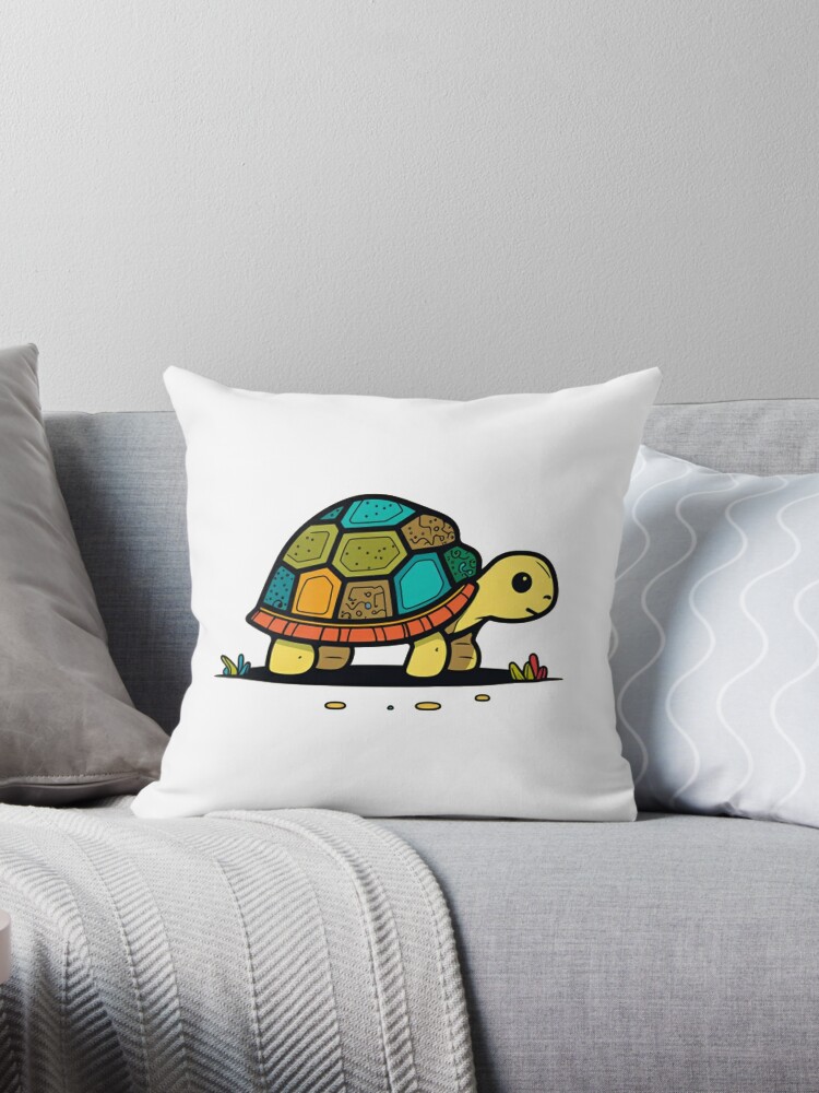 Turtle outlet throw pillows