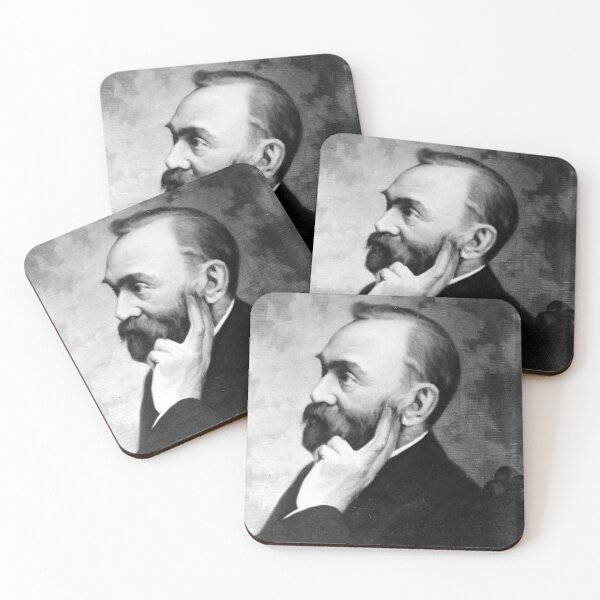 Item preview, Alfred Nobel Portrait designed and sold by CrankyOldDude.