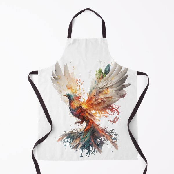 Item preview, Rising Phoenix Fire Phoenix Mythical Bird Colored Design designed and sold by EnzoZs.
