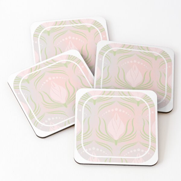 Item preview, Flower Flow 2 - Soft Pink designed and sold by Carina Parry Studios.