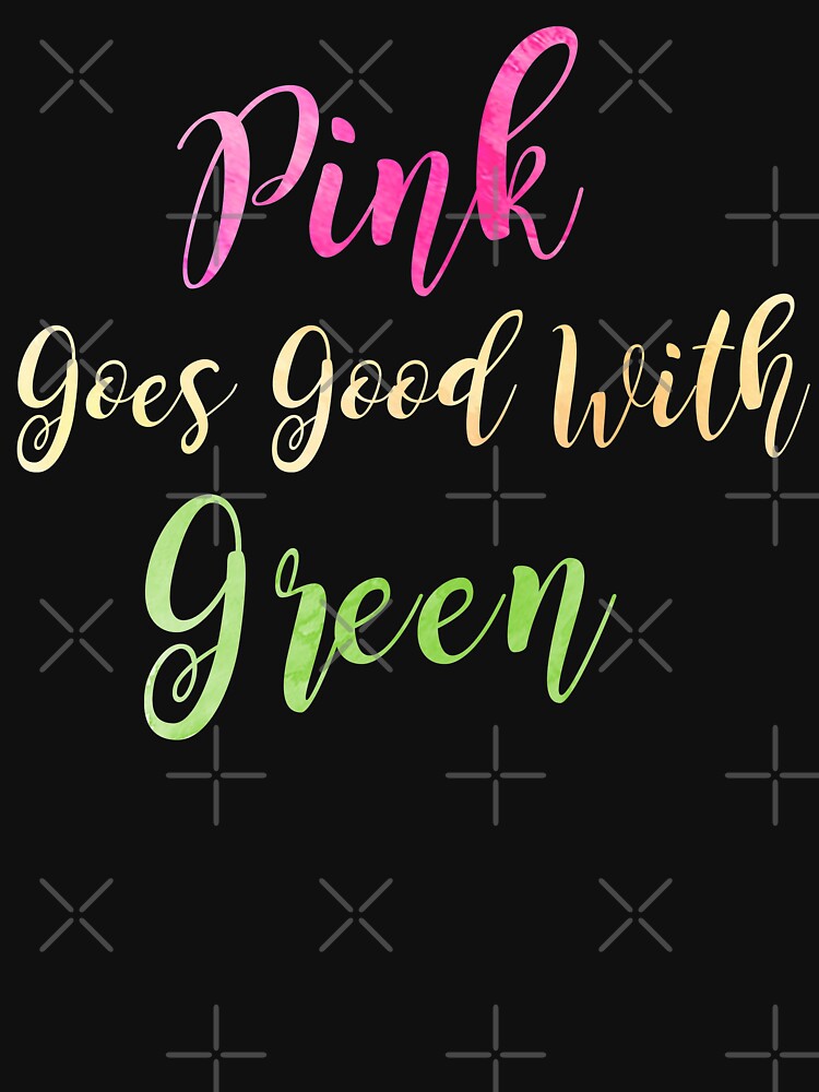 Wicked Pink Green Tee – Wicked the Musical Store