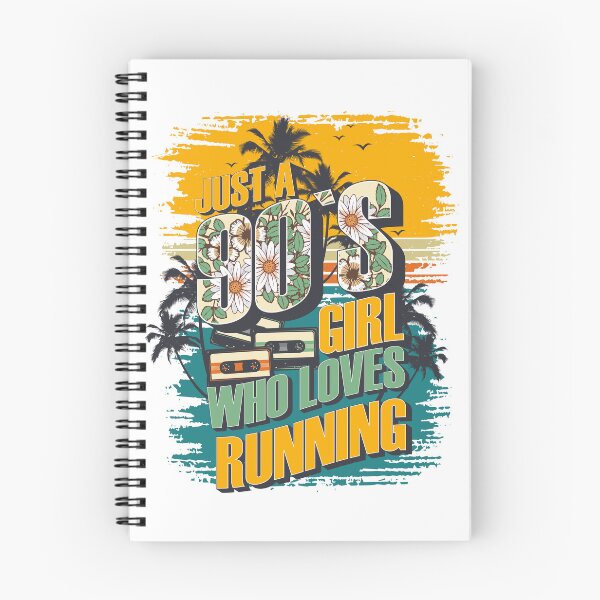 Item preview, Just a 90s girl who loves running Vintage gift ideas  designed and sold by HomeCoquette.
