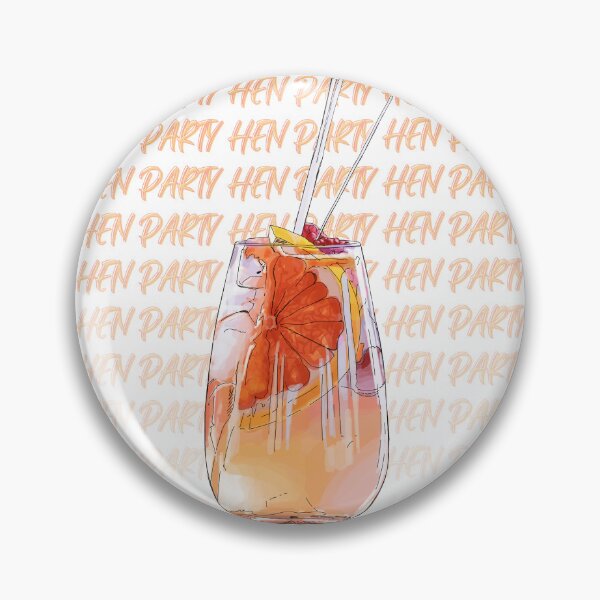 Item preview, Hen Party Cocktail Hour Art designed and sold by KatsCanvas.
