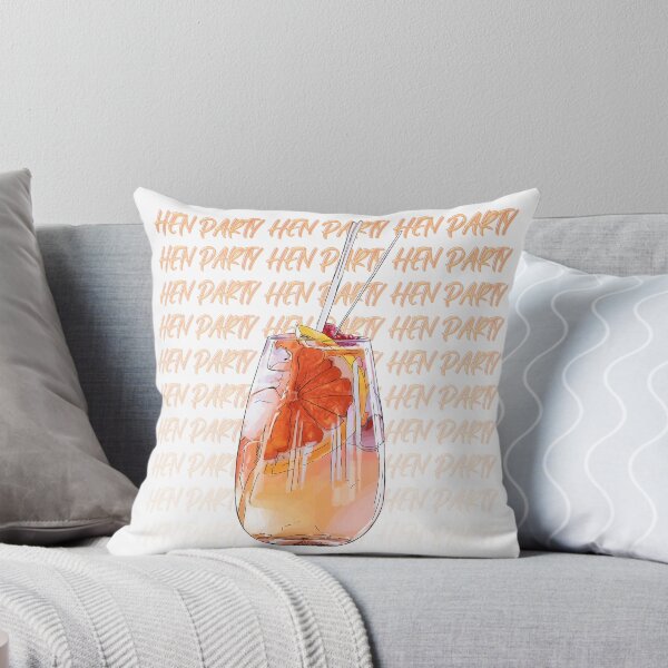 Item preview, Hen Party Cocktail Hour Art designed and sold by KatsCanvas.