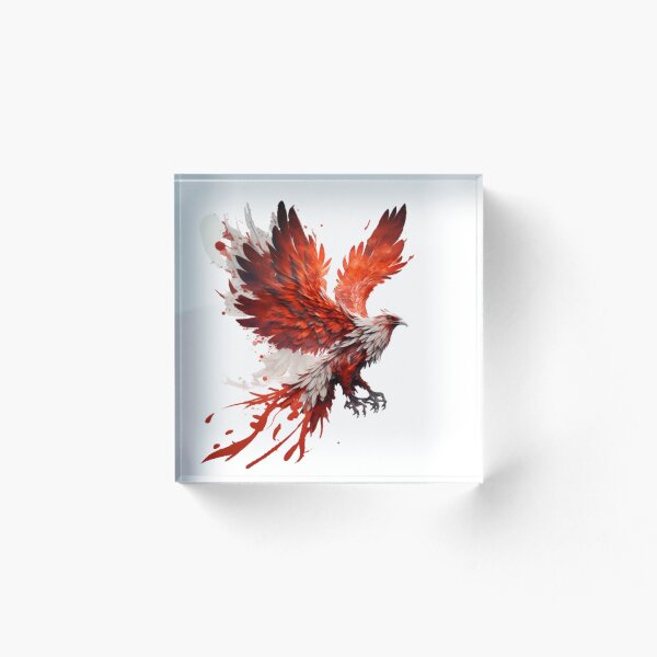 Aperçu de l'œuvre Rising Phoenix Fire Phoenix Oiseau Mythique Design Intense créée et vendue par EnzoZs.