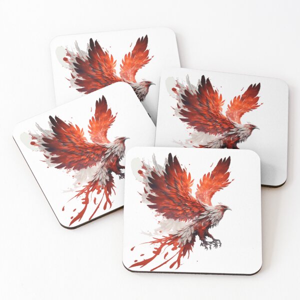 Item preview, Rising Phoenix Fire Phoenix Mythical Bird Intense Design designed and sold by EnzoZs.