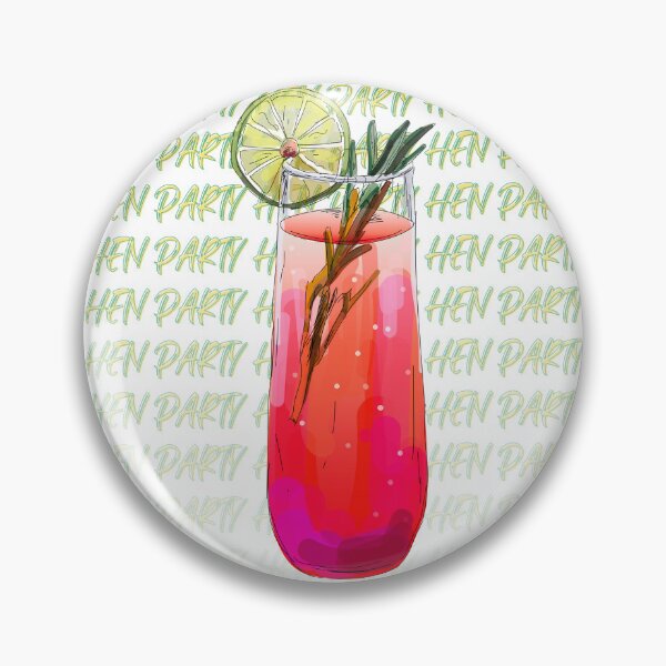 Item preview, Hen Party Cocktail Hour Art designed and sold by KatsCanvas.
