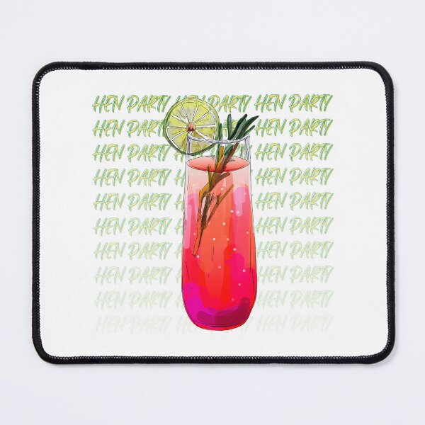 Item preview, Hen Party Cocktail Hour Art designed and sold by KatsCanvas.