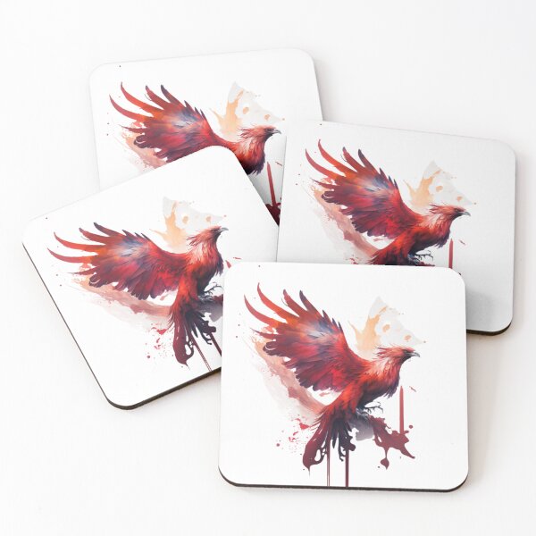 Item preview, Rising Phoenix, Fire Phoenix, Mythical Bird Design designed and sold by EnzoZs.