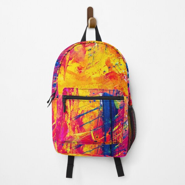 Item preview, Yellow and Red Abstract Painting designed and sold by Redlike.