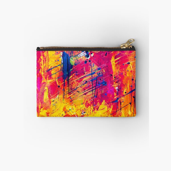 Item preview, Yellow and Red Abstract Painting designed and sold by Redlike.