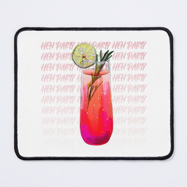 Item preview, Hen Party Cocktail Hour Art designed and sold by KatsCanvas.