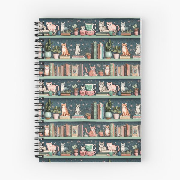 Item preview, Cats on a bookshelf designed and sold by juzzy3.