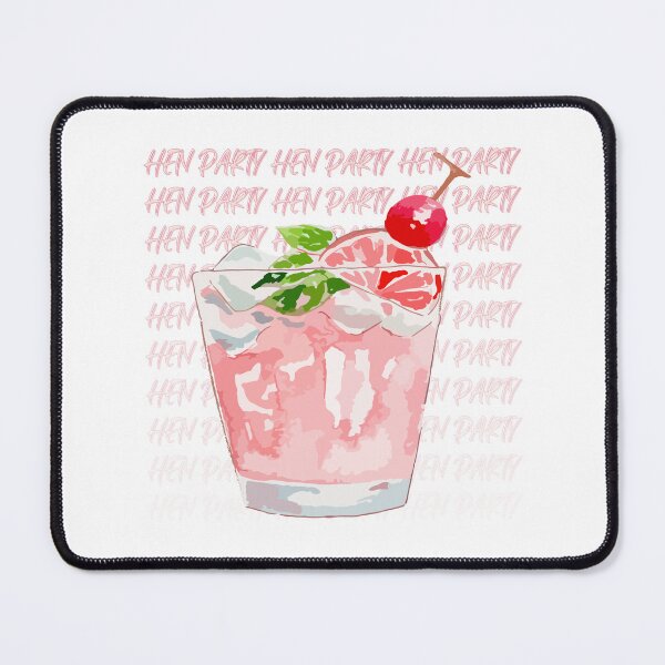 Item preview, Hen Party Cocktail Hour Art designed and sold by KatsCanvas.